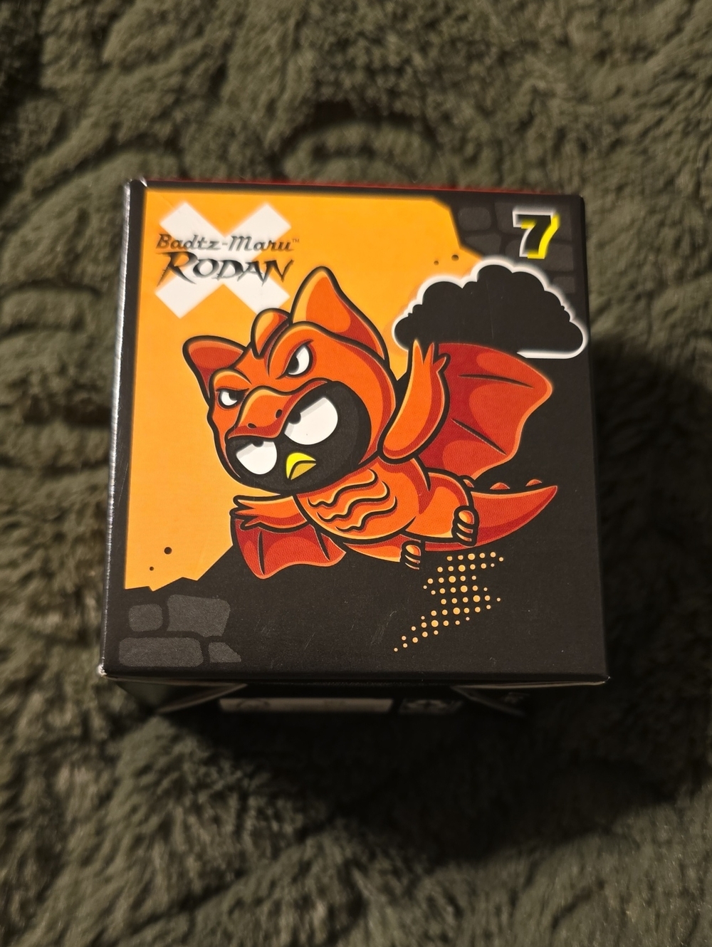 #7 Badtz-Maru x Rodan collectible figure 2026 McDonald's Hello Kitty and Friends